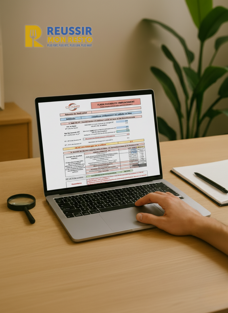 Flash Faisabilité Express : l’outil gratuit pour valider la rentabilité d’un emplacement en restauration